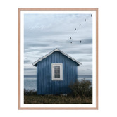 Printhouse Collective 4 Piece Blue Silence Wall Art Set