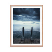 Printhouse Collective 4 Piece Blue Silence Wall Art Set