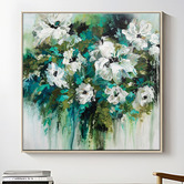 Printhouse Collective Ivory Bloom Canvas Wall Art