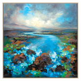 Printhouse Collective Azure Dream Canvas Wall Art