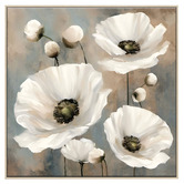 Printhouse Collective White Whispers Canvas Wall Art