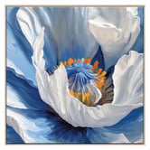 Printhouse Collective Blue Majesty Canvas Wall Art