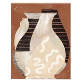 Printhouse Collective 3 Piece Ivory Muse Canvas Wall Art Set