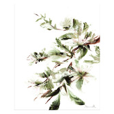 Printhouse Collective 4 Piece Emerald Veil Canvas Wall Art Set