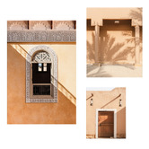 Printhouse Collective 3 Piece Golden Facades Canvas Wall Art Set