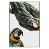 Printhouse Collective 3 Piece Foliage &amp; Feathers Canvas Wall Art Set