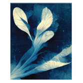 Printhouse Collective 3 Piece Indigo Flora Canvas Wall Art Set