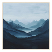 Printhouse Collective Dawn Peaks Canvas Wall Art Diptych