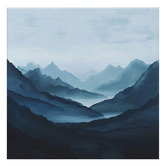 Printhouse Collective Dawn Peaks Canvas Wall Art Diptych