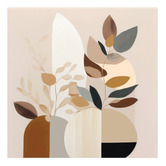 Printhouse Collective Organic Shapes Canvas Wall Art Diptych