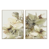Printhouse Collective Verdant Blooms Canvas Wall Art Diptych