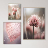 Printhouse Collective 3 Piece Morning Dew Canvas Wall Art Set
