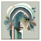 Printhouse Collective 2 Piece Fragmented Beauty Canvas Wall Art Set