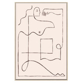 Printhouse Collective 3 Piece Linear Whimsy Canvas Wall Art Set