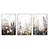 Printhouse Collective Wild Meadows Canvas Wall Art Triptych