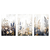 Printhouse Collective Wild Meadows Canvas Wall Art Triptych