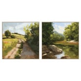 Printhouse Collective Summer Stroll Canvas Wall Art Diptych