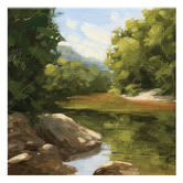 Printhouse Collective Summer Stroll Canvas Wall Art Diptych