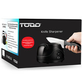 Time Treasure Home Black Multi-Functional Electric Sharpener
