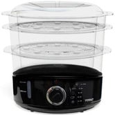 Time Treasure Home Black 9L Electric Food Steamer