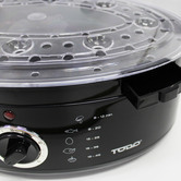 Time Treasure Home Black 9L Electric Food Steamer