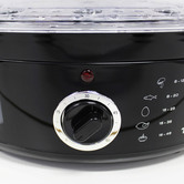 Time Treasure Home Black 9L Electric Food Steamer