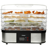 Time Treasure Home Silver Digital Food Dehydrator
