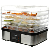 Time Treasure Home Silver Digital Food Dehydrator