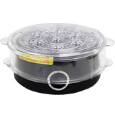 Time Treasure Home Black 5L Electric Food Steamer