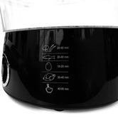 Time Treasure Home Black 5L Electric Food Steamer