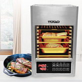Time Treasure Home Silver Electric Grill Oven