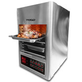 Time Treasure Home Silver Electric Grill Oven