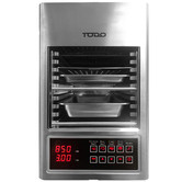 Time Treasure Home Silver Electric Grill Oven