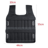 Time Treasure Home Weighted Vest with 20kg Steel Plates