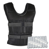 Time Treasure Home Weighted Vest with 30kg Steel Plates