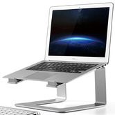 Time Treasure Home Foldable Elevated Aluminium Laptop Stand
