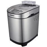Time Treasure Home Stainless Steel Bread Maker with Fruit &amp; Nut Dispenser