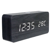 Time Treasure Home Rechargeable LED Digital Alarm Clock