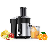 Time Treasure Home 1L Stainless Steel Electric Juicer