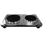 Time Treasure Home Stainless Steel Twin Hot Plates