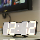Time Treasure Home LED Digital Alarm Clock with Remote Control