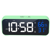 Time Treasure Home Portable Rechargeable&nbsp;Digital Alarm Clock