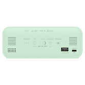 Time Treasure Home Portable Rechargeable&nbsp;Digital Alarm Clock