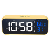 Time Treasure Home Portable Rechargeable&nbsp;Digital Alarm Clock