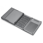 Time Treasure Home Grey Foldable&nbsp;Bluetooth&nbsp;Wireless Keyboard