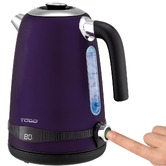 Time Treasure Home 1.7L Stainless Steel Cordless Kettle&nbsp;with Keep Warm Function
