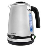 Time Treasure Home 1.7L Stainless Steel Cordless Kettle&nbsp;with Keep Warm Function