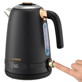 Time Treasure Home 1.7L Stainless Steel Cordless Kettle&nbsp;with Keep Warm Function
