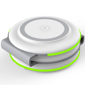 Time Treasure Home Light Grey 3-in-1 Folding Wireless Charging Pad