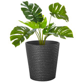 Time Treasure Home Ceramic-Look Resin Plant Pot